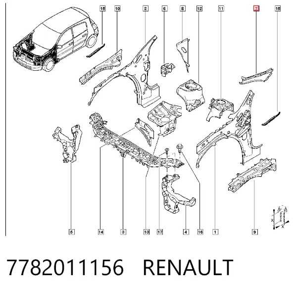  7782011156 Renault (RVI)
