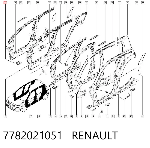  7782021051 Renault (RVI)