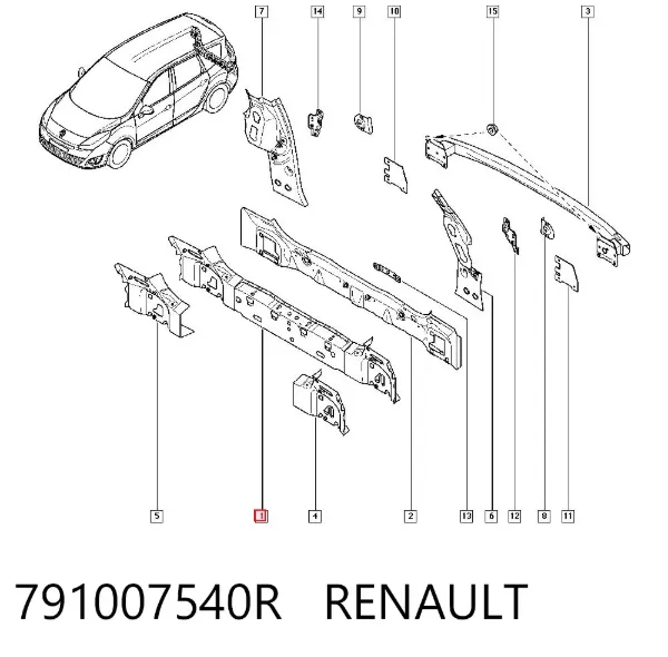  791007540R Renault (RVI)