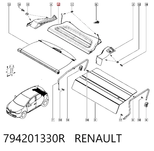 794201330R Renault (RVI)