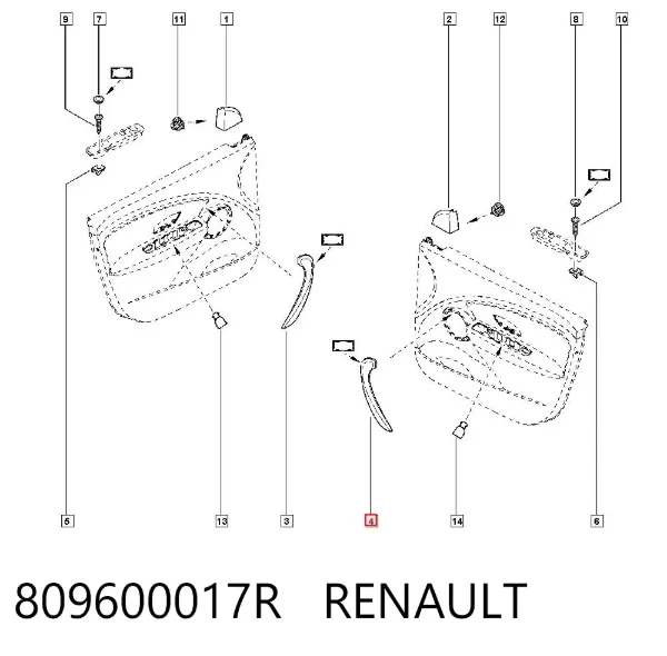  809600017R Renault (RVI)