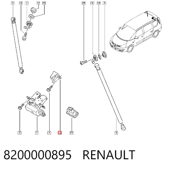  8200000895 Renault (RVI)