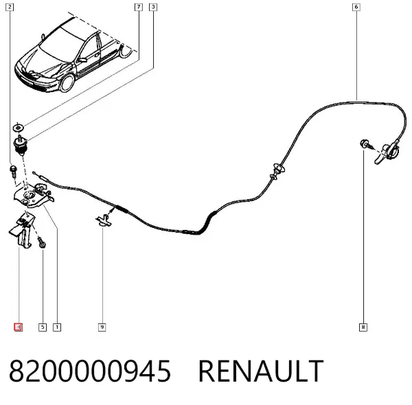  8200000945 Renault (RVI)