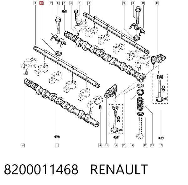  8200011468 Renault (RVI)