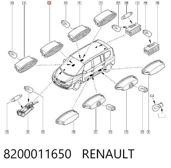  8200011650 Renault (RVI)