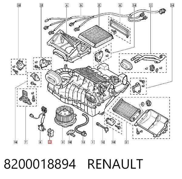  8200018894 Renault (RVI)