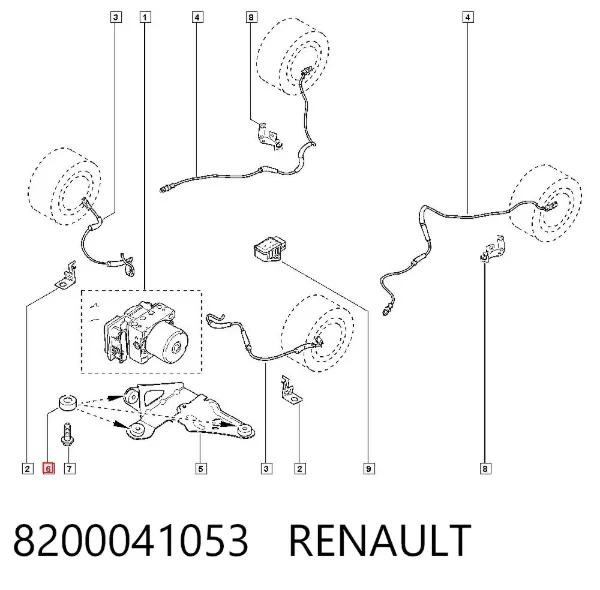  8200041053 Renault (RVI)