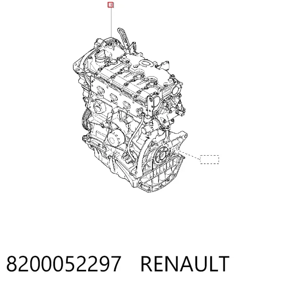 Turbocompresor 8200052297 Renault (RVI)