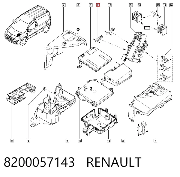  8200057143 Renault (RVI)
