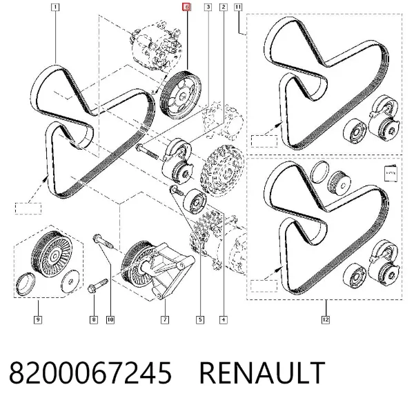  8200067245 Renault (RVI)