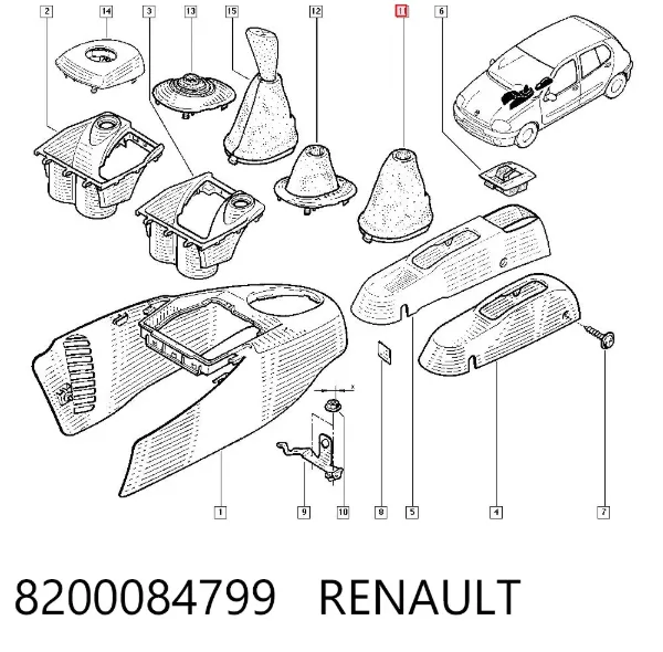  8200084799 Renault (RVI)