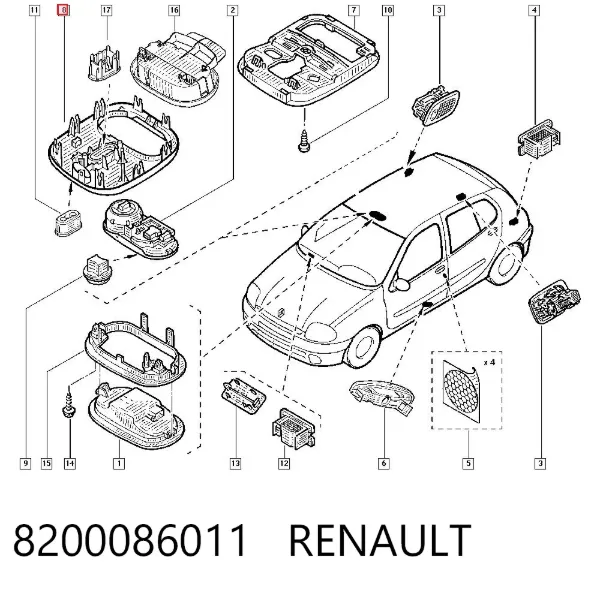  8200086011 Renault (RVI)