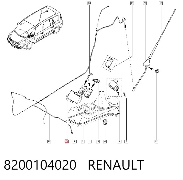  8200104020 Renault (RVI)