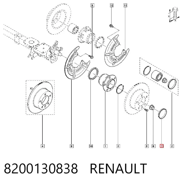  8200130838 Renault (RVI)