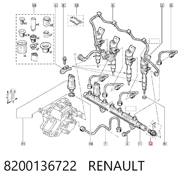  8200136722 Renault (RVI)