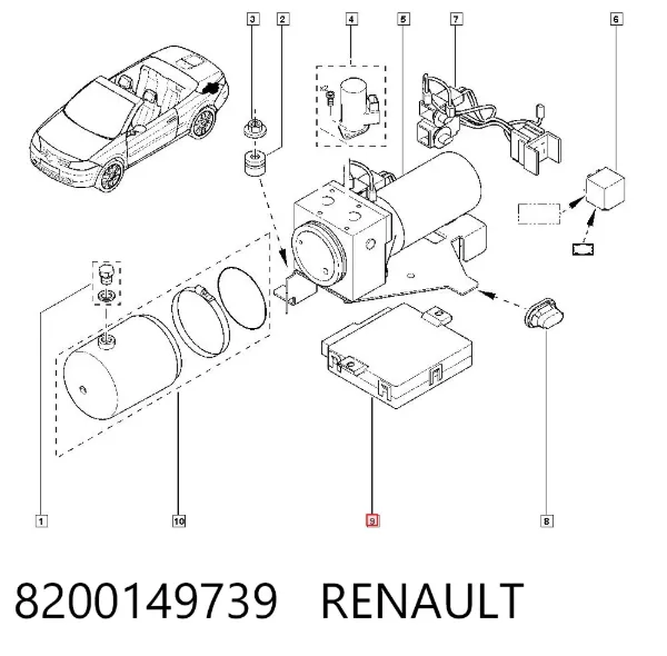 8200149739 Renault (RVI)