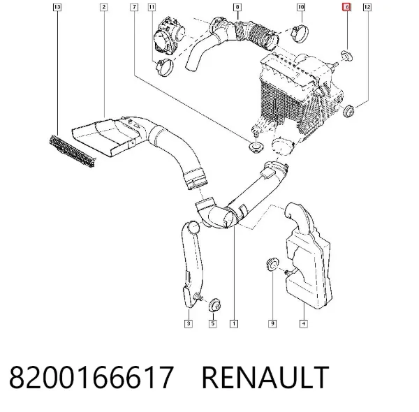  8200166617 Renault (RVI)