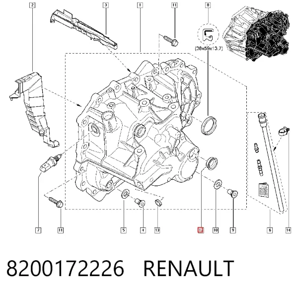  8200172226 Renault (RVI)