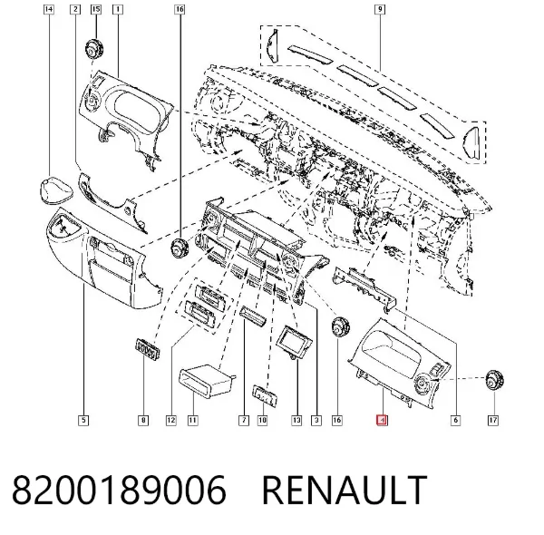  8200189006 Renault (RVI)