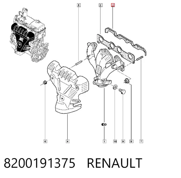  8200191375 Renault (RVI)