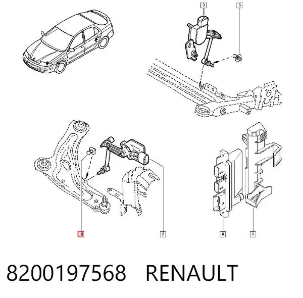  8200197568 Renault (RVI)