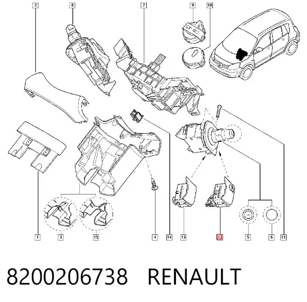  8200206738 Renault (RVI)