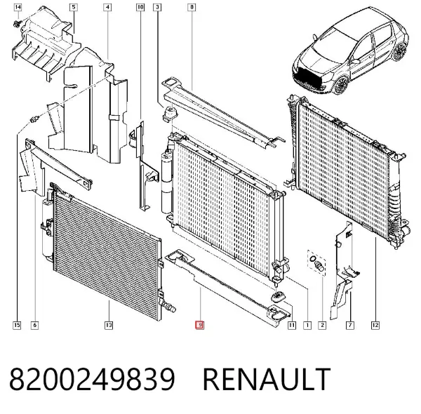  8200249839 Renault (RVI)