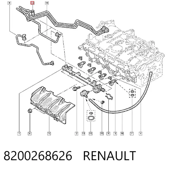  8200268626 Renault (RVI)