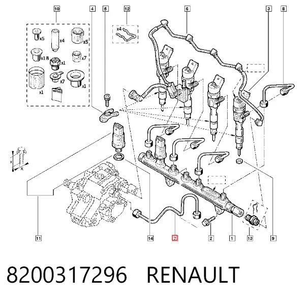  8200317296 Renault (RVI)