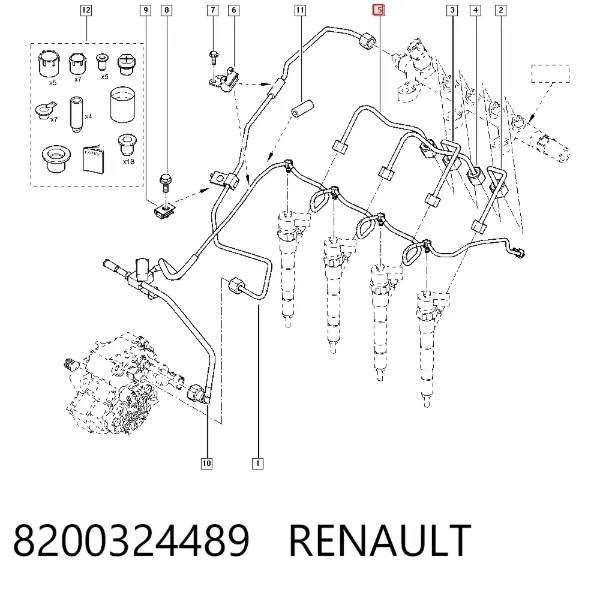  8200324489 Renault (RVI)