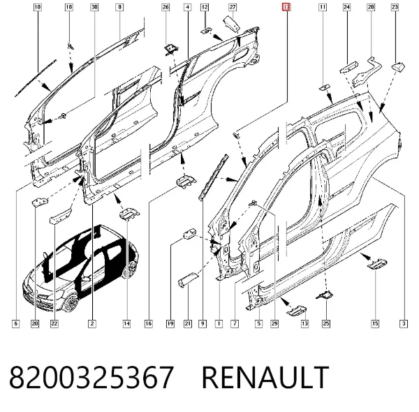  8200325367 Renault (RVI)