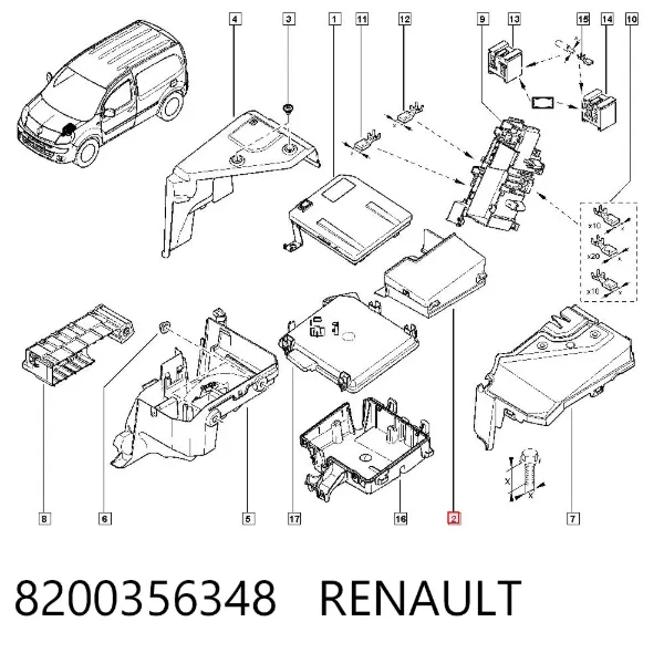  8200356348 Renault (RVI)