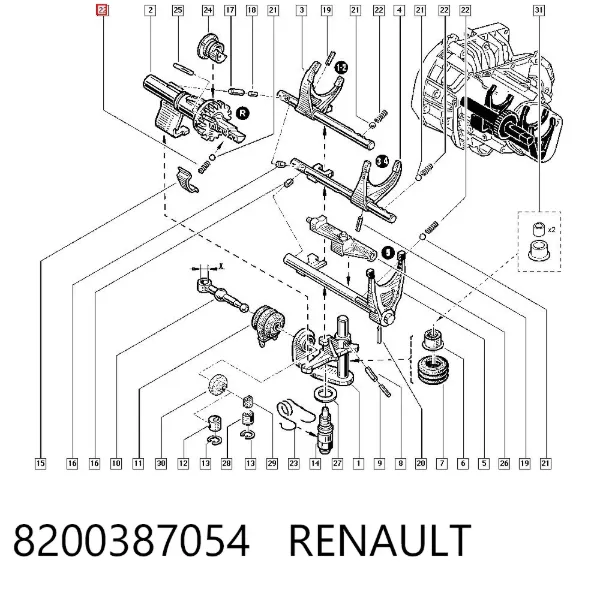  8200387054 Renault (RVI)