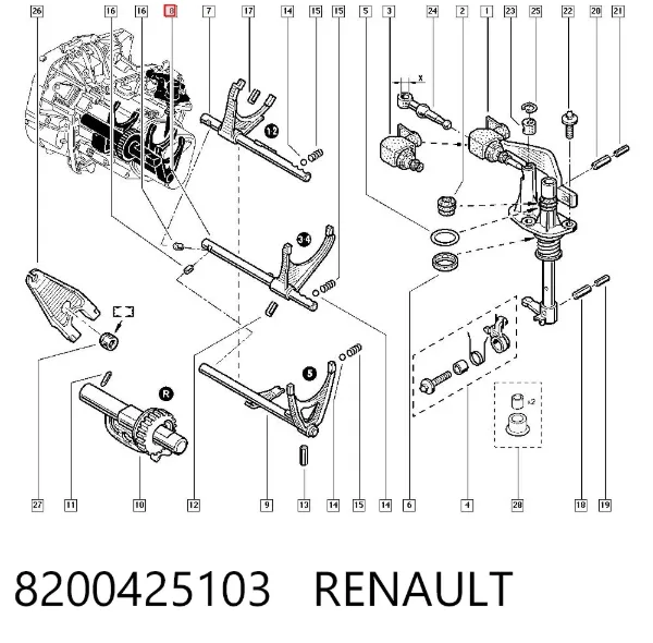  8200425103 Renault (RVI)
