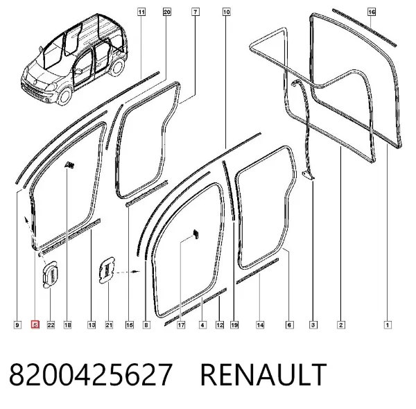  8200425627 Renault (RVI)