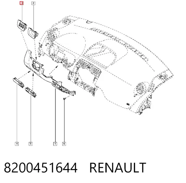  8200451644 Renault (RVI)