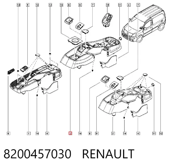  8200457030 Renault (RVI)