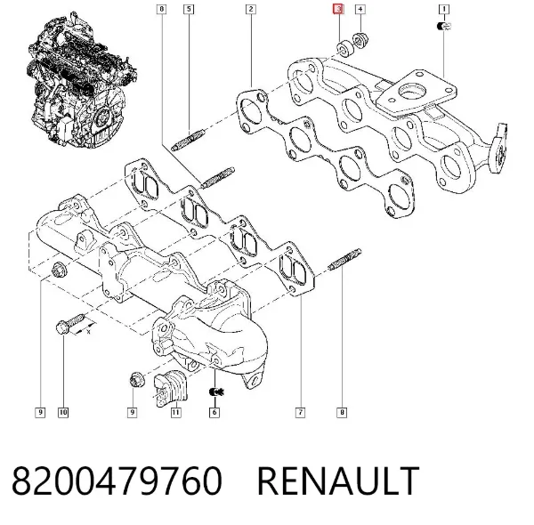  8200479760 Renault (RVI)