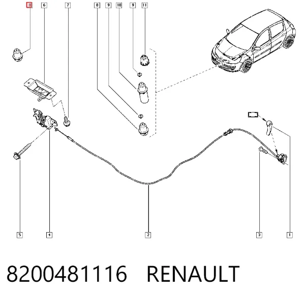  8200481116 Renault (RVI)
