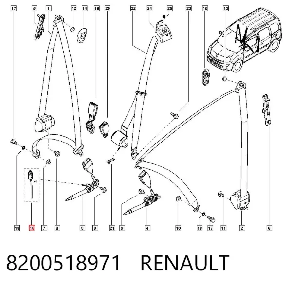  8200518971 Renault (RVI)