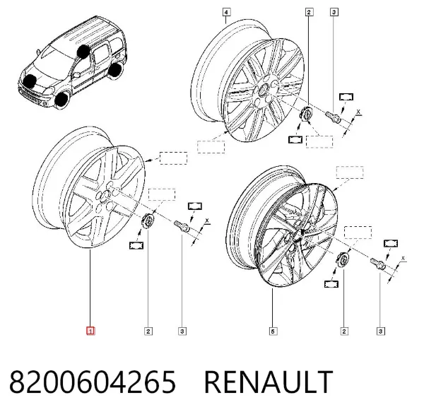  8200604265 Renault (RVI)