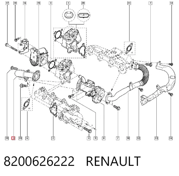  8200626222 Renault (RVI)