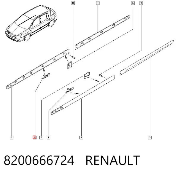  8200666724 Renault (RVI)