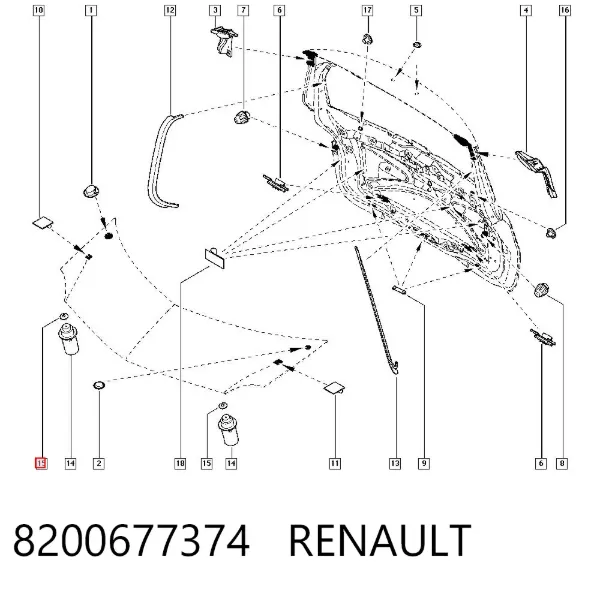  8200677374 Renault (RVI)