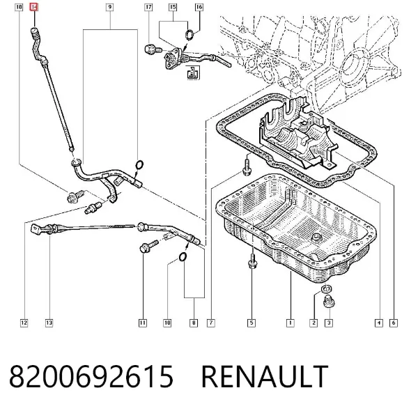  8200692615 Renault (RVI)