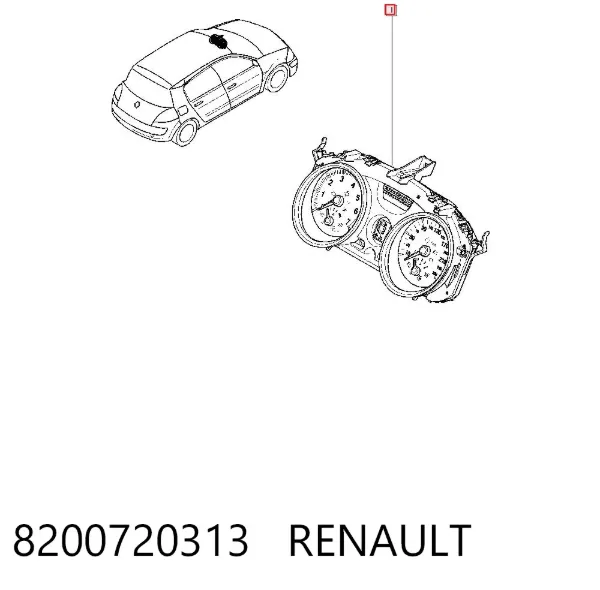 Cuadro instrumentos 8200720313 Renault (RVI)