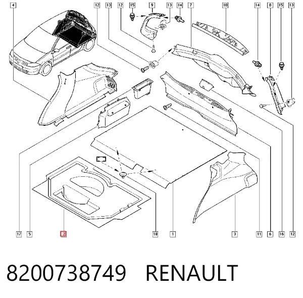  8200738749 Renault (RVI)
