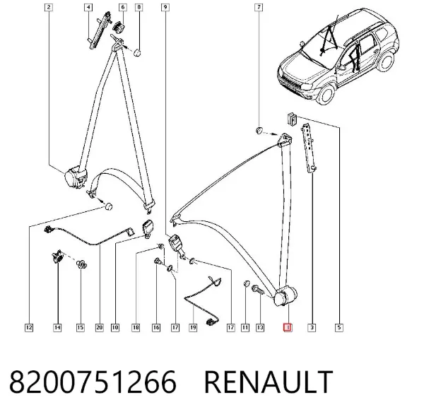 8200751266 Renault (RVI)