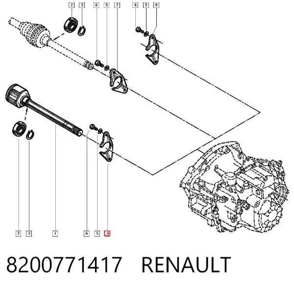  8200771417 Renault (RVI)
