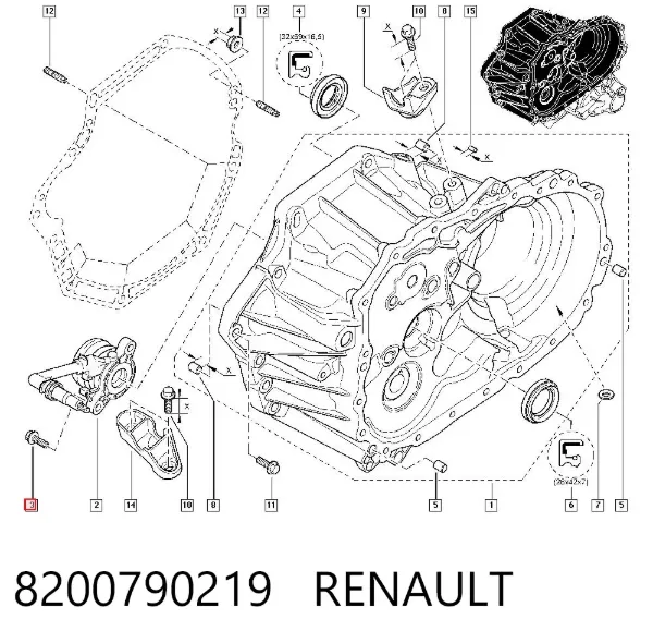  8200790219 Renault (RVI)